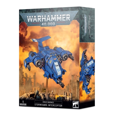 Tania figurka Space Marines Stormhawk Interceptor z Games Workshop